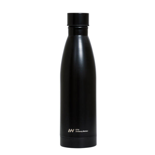 Double-Wall Stainless Steel Vacuum Bottle 500 ml with Engraving